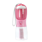 Three-in-one Portable Small Multi-functional Pet Water Drinking Cups with Garbage Bag