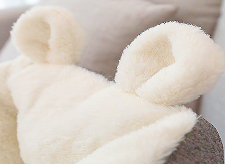 Self-warming cozy cave pet bed for small dogs and cats - photo 5