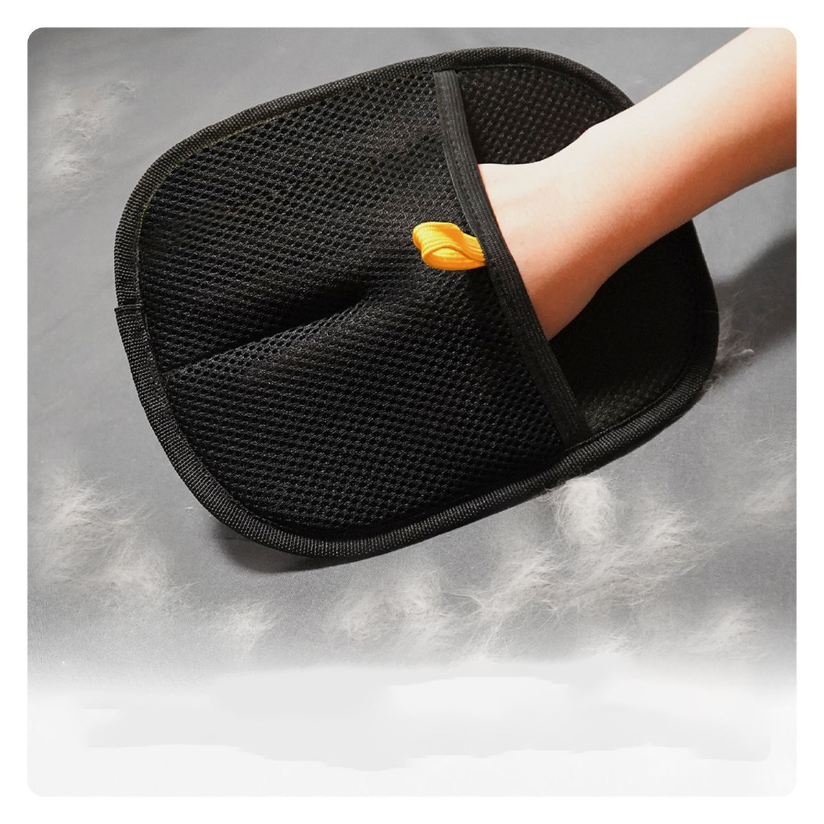 Electrostatic pet hair remover glove reversible mitt - photo 4