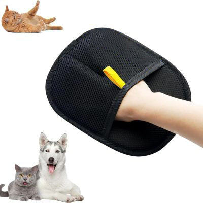 Electrostatic pet hair remover glove reversible mitt - photo 1