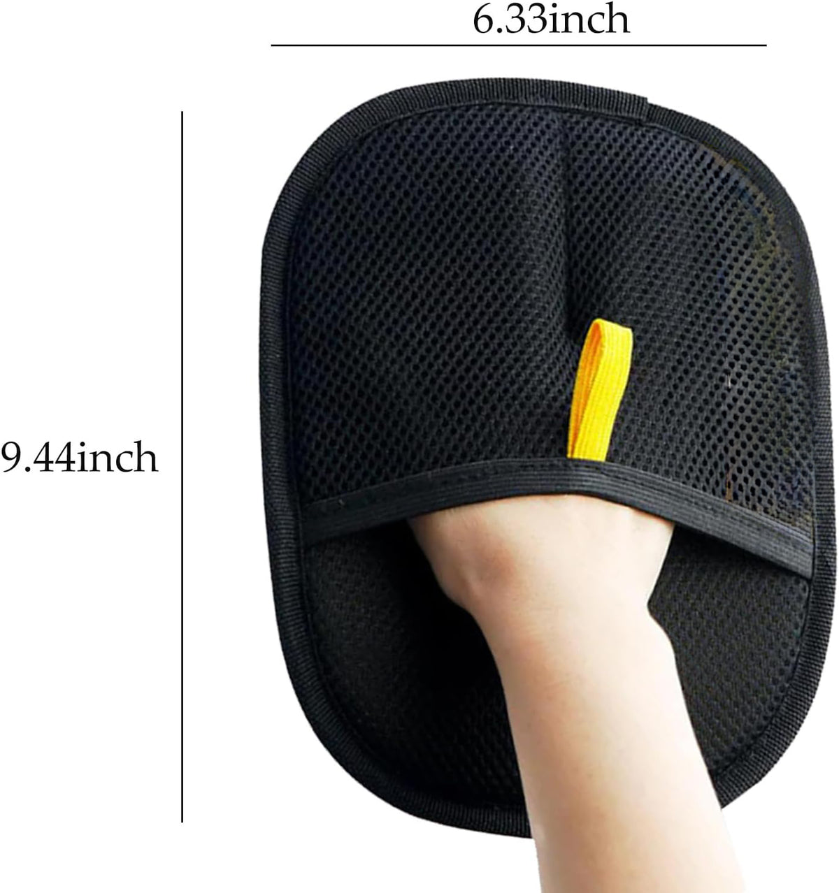 Electrostatic pet hair remover glove reversible mitt - photo 9