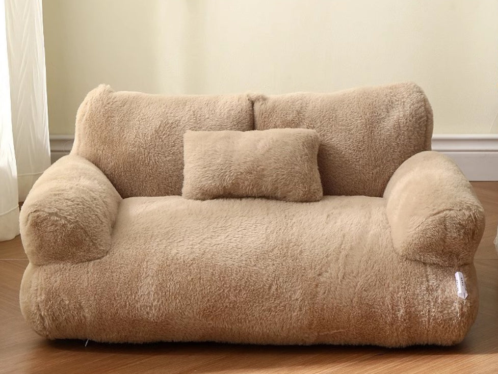 Luxury plush mini sofa cat bed for Sphynx cats and kittens - photo 5