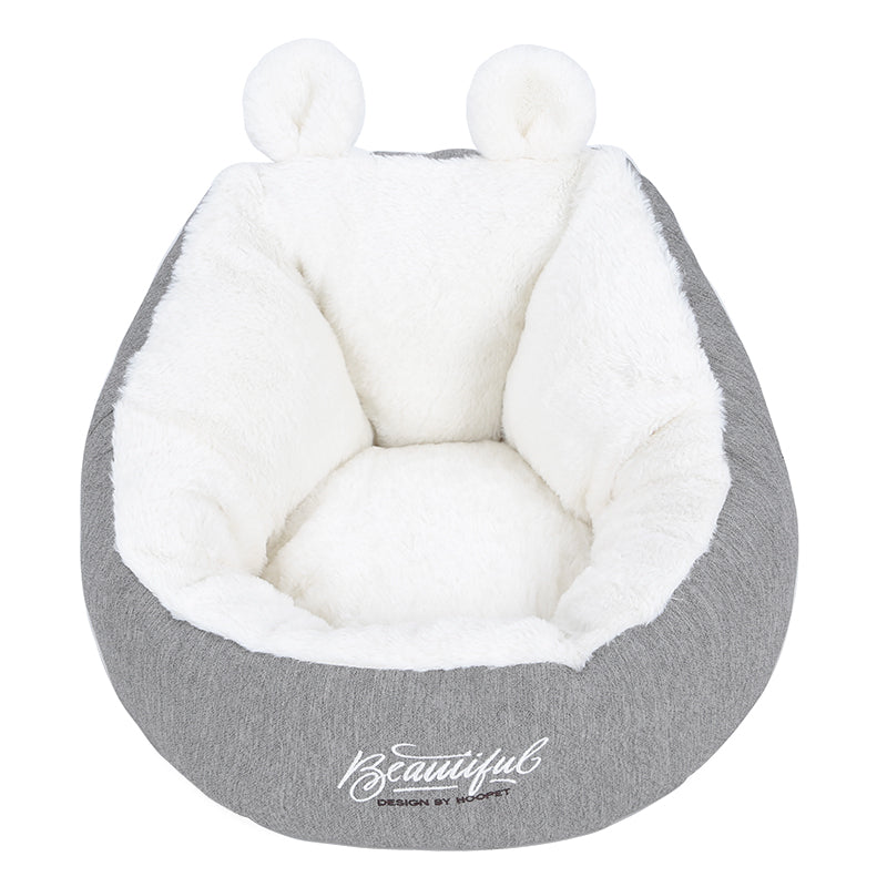 Self-warming cozy cave pet bed for small dogs and cats - photo 7