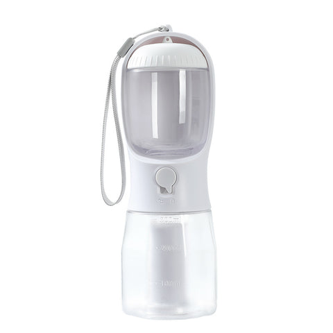 Three-in-one Portable Small Multi-functional Pet  Water Drinking Cups with Garbage Bag