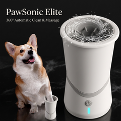 Automatic Dog Paw Cleaner & Massager – USB Rechargeable Portable Pet Paw Washer for Dogs & Cats