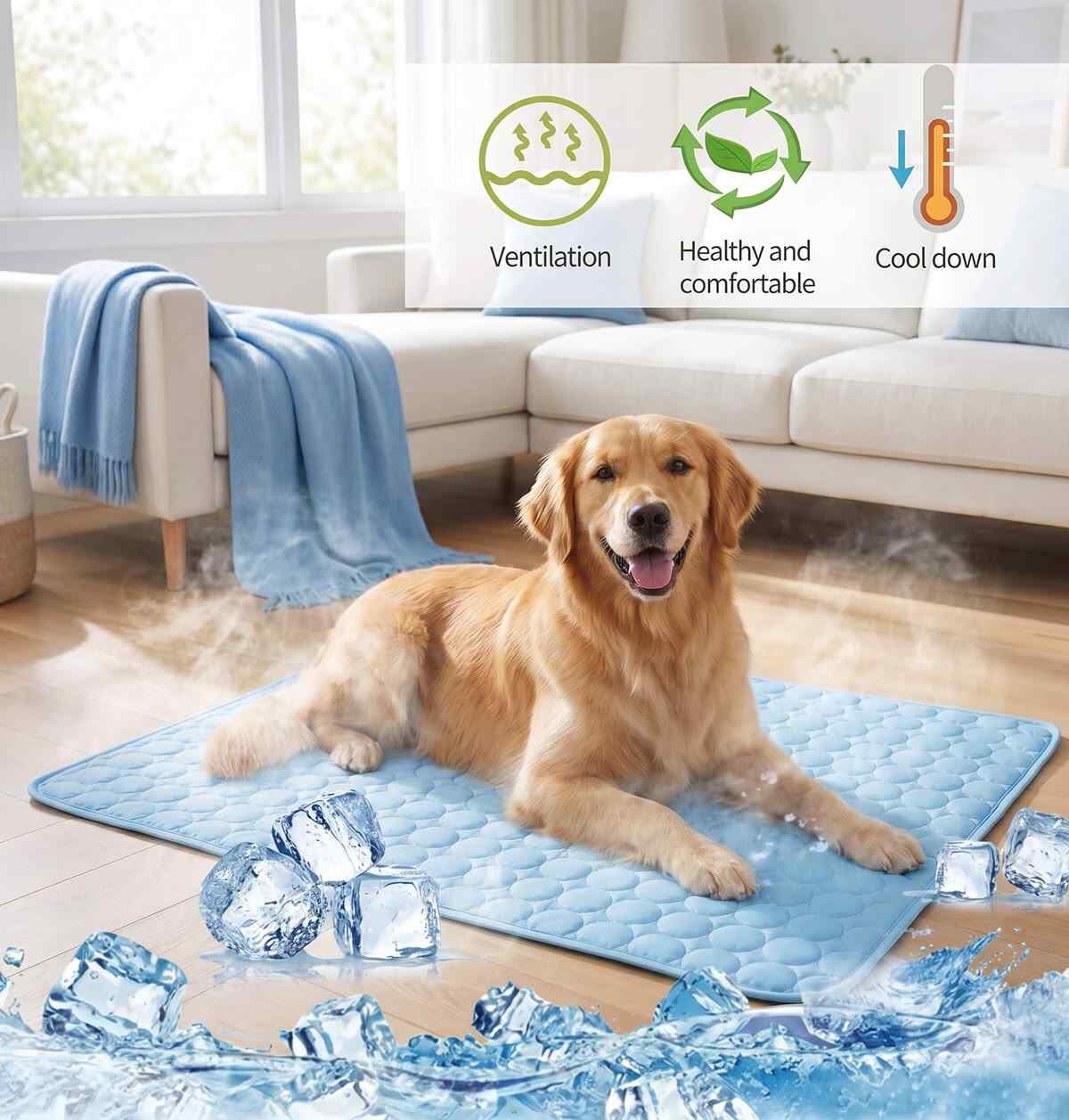 Ice Silk Cooling Pet Mat
